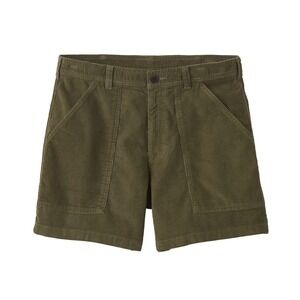 Weeds‎ Corduroy High Rise Shorts Green Cotton Elastic - Size 30